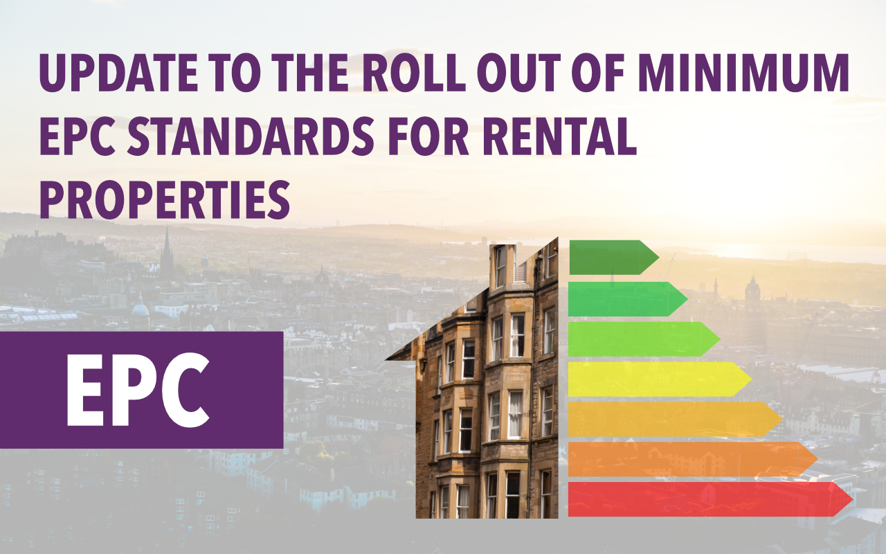 Update to the Roll out of Minimum EPC Standards for Rental Properties