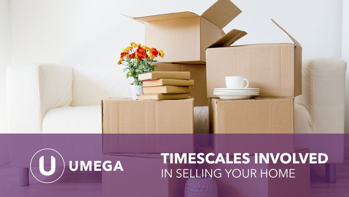 The timescales involved in selling your home