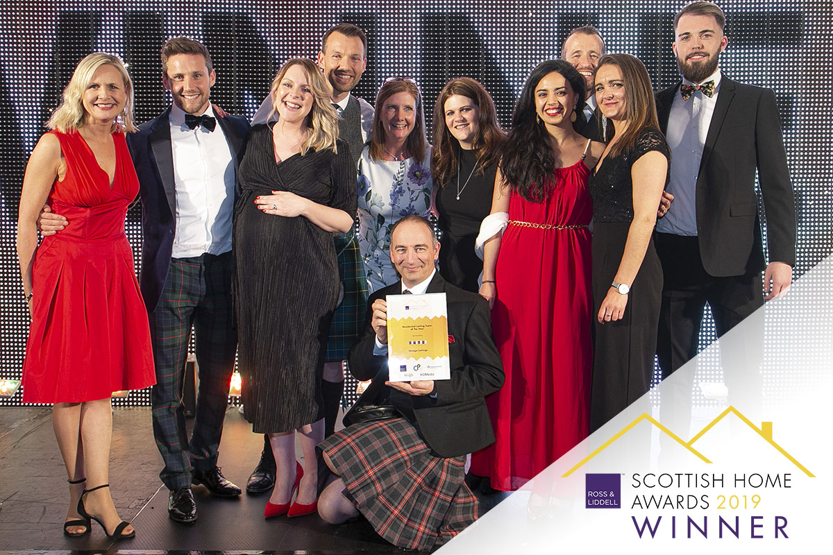 Umega is the Residential Lettings Team of the Year 2019