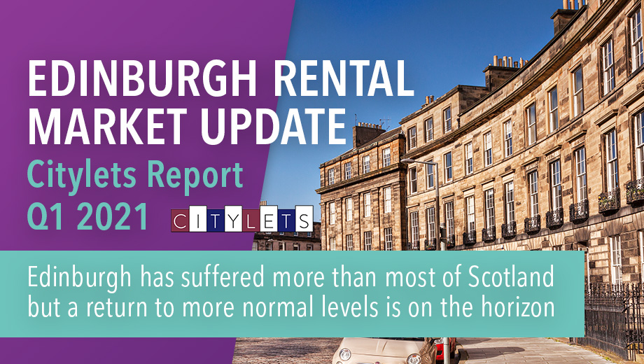 Edinburgh Rental market update - Citylets Report Q1 2021