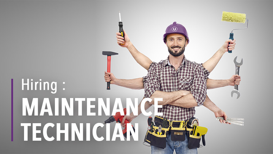 Hiring: Maintenance Technician