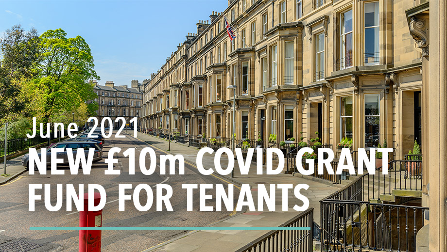 New COVID grant fund for tenants - June 2021