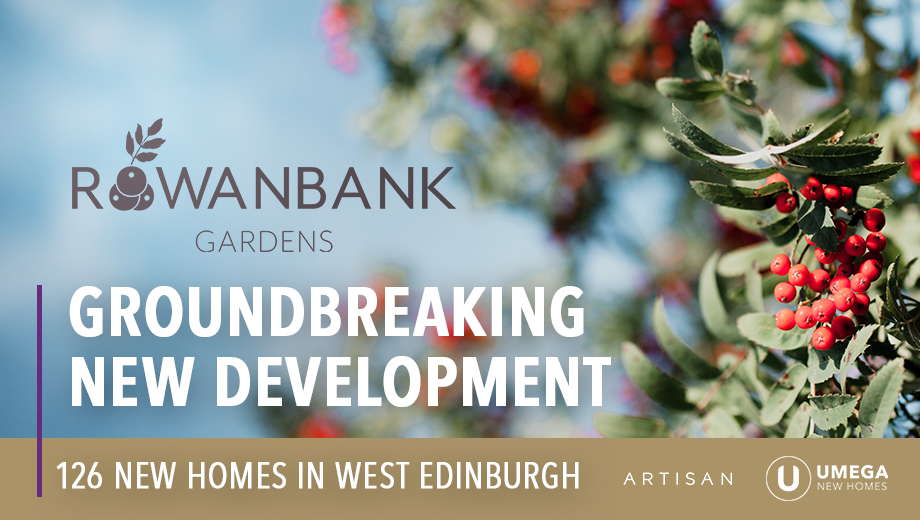 Rowanbank Gardens - Groundbreaking new development of 126 new homes in west Edinburgh