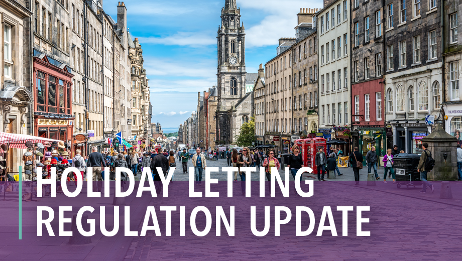 Holiday Letting Regulation Update