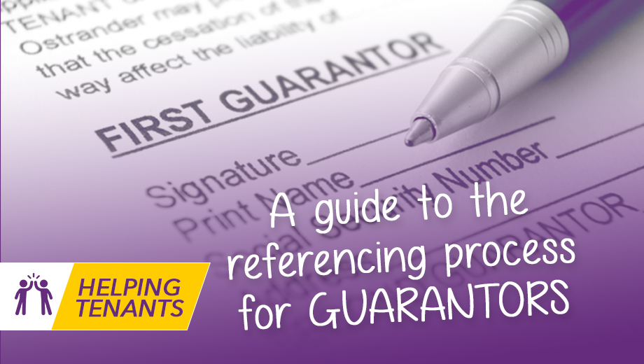 A guide to the referencing process for Guarantors