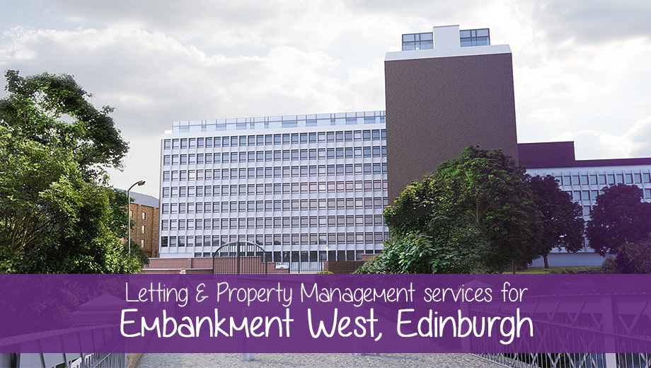 Letting & Property Management services for Embankment West, Edinburgh