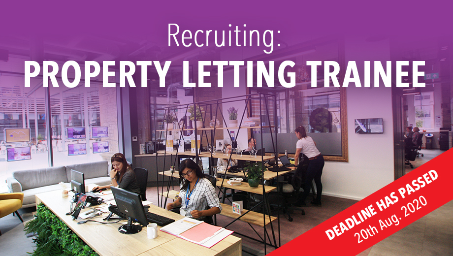 Recruiting - Property Letting Trainee