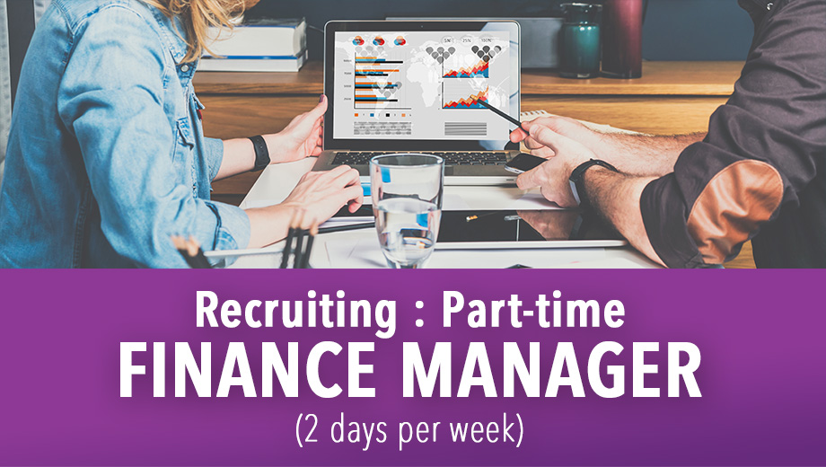 Recruiting : Finance Manager - Part-time