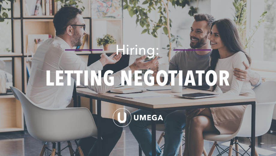 Hiring: Letting Negotiator - JOB AD CLOSED