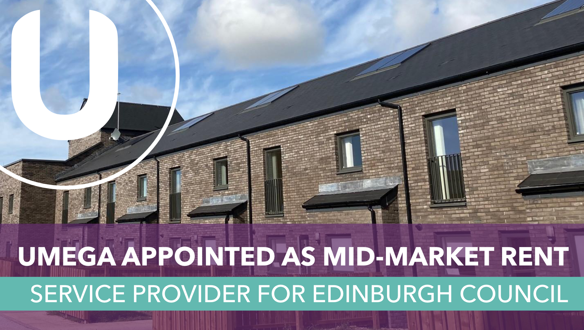 Umega Lettings appointed as mid-market rent service provider for Edinburgh Living